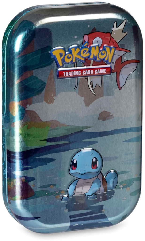 Pokémon TCG: Kanto Friends Mini Tin Box-Squirtle