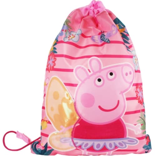 Peppa Pig Greta Gris Gympapåse Barnväska 40x31cm Rosa
