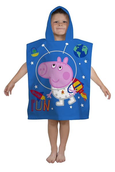 Peppa Pig George Kids Kylpyponcho Towel Poncho 115*50 cm