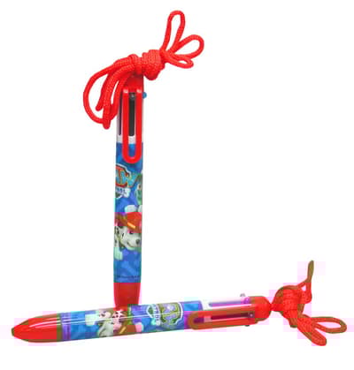 2-pak Paw Patrol blyant 6 forskellige farver med halsrem