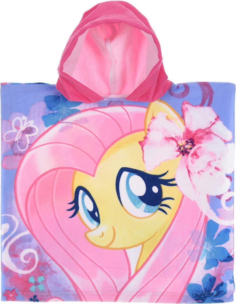 My Little Pony Fluttershy Badponcho badehåndklæde Poncho 100 * 50 cm