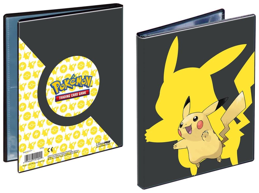 Ultra Pro Pokemon 4-Pocket Portfolio - Pikachu 2019