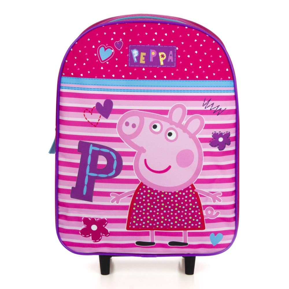 Peppa Pig Greta Gris Resväska Med Hjul Trolley 36x28x13 cm