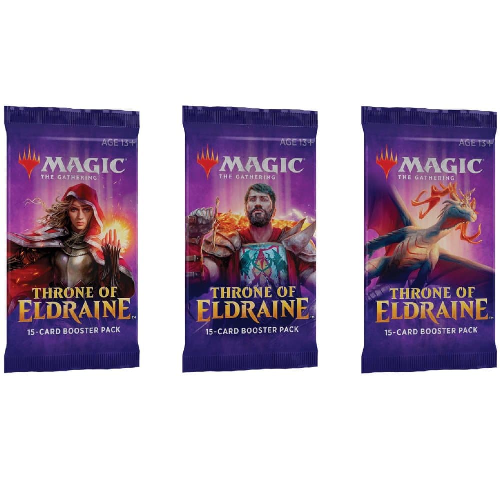 Magic The Gathering - Throne Of Eldraine - Boosters 3-Pack