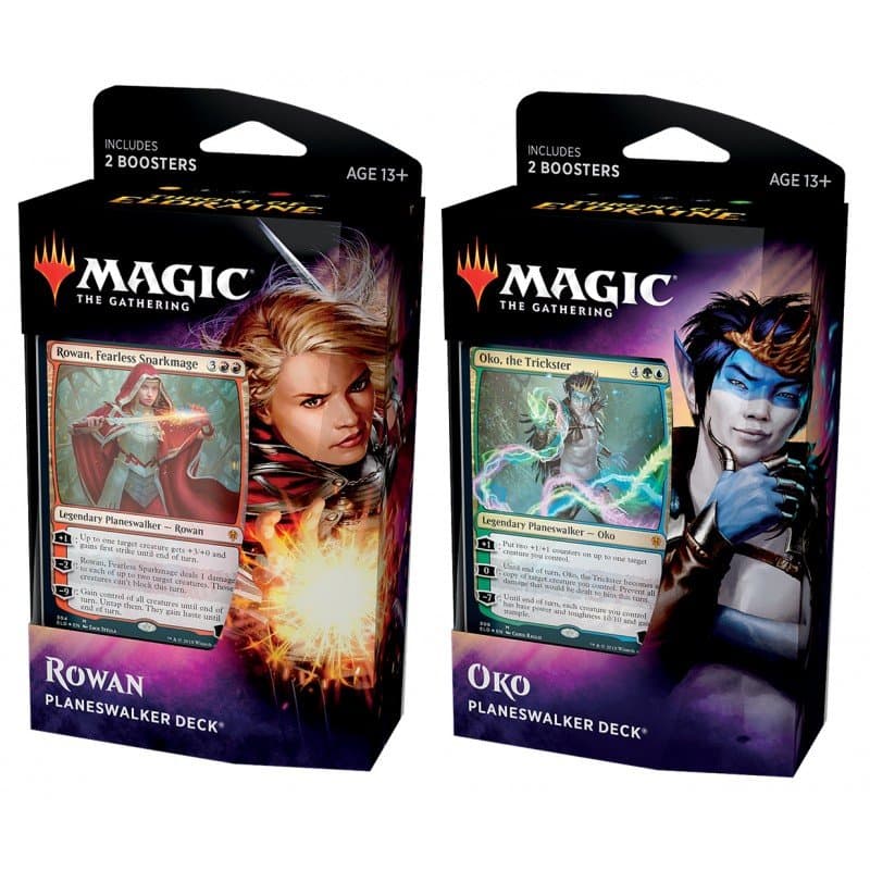 Magic T. Gathering - Throne Of Eldraine Planeswalker Deck 2-Pack