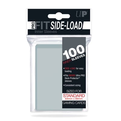 Ultra Pro PRO-Fit Standard Side Load Deck Sleeves 100-P 64x89mm