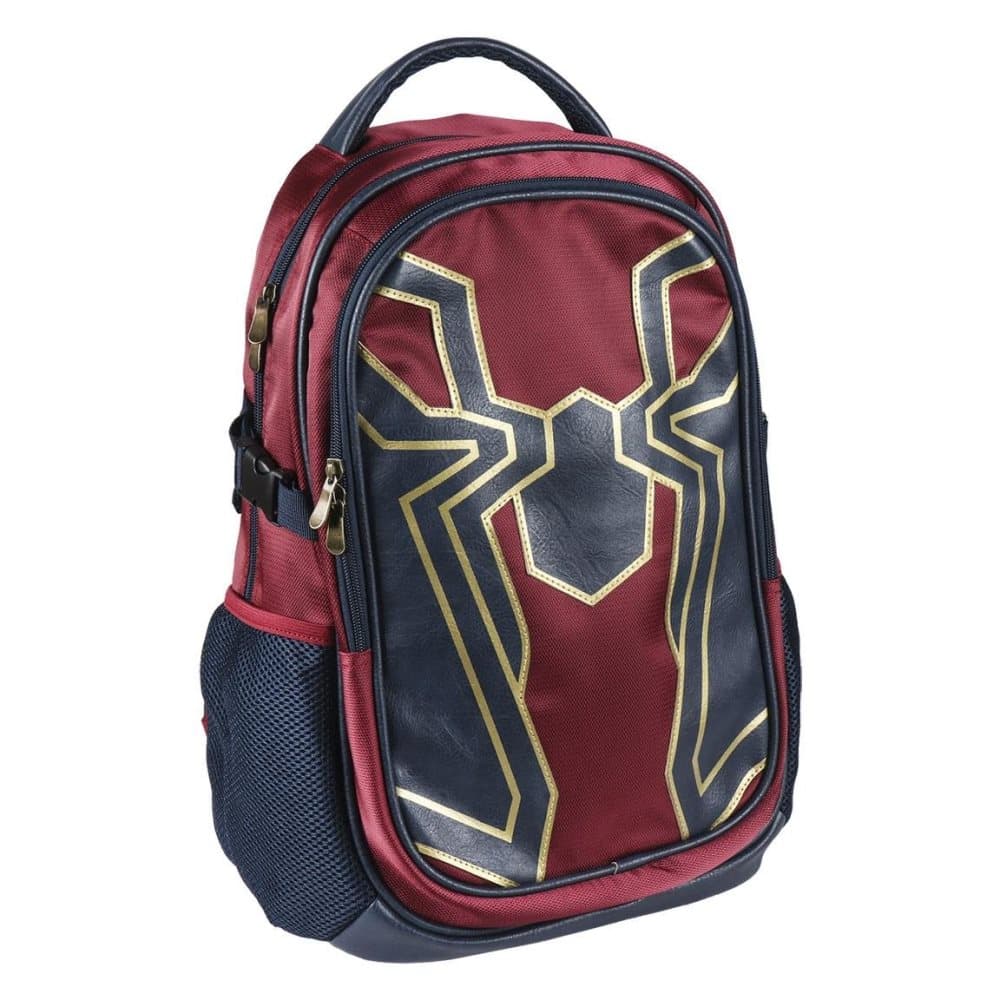 Avengers Iron Spiderman Casual Travel Rygsæk Skoletaske Ergonomisk 47cm