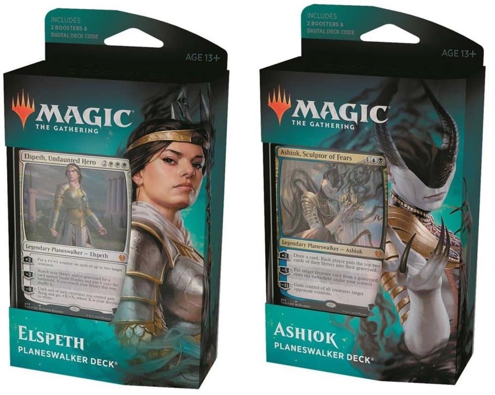 MTG - Theros Beyond Death Planeswalker - Ashiok & Elspeth 2-Pack