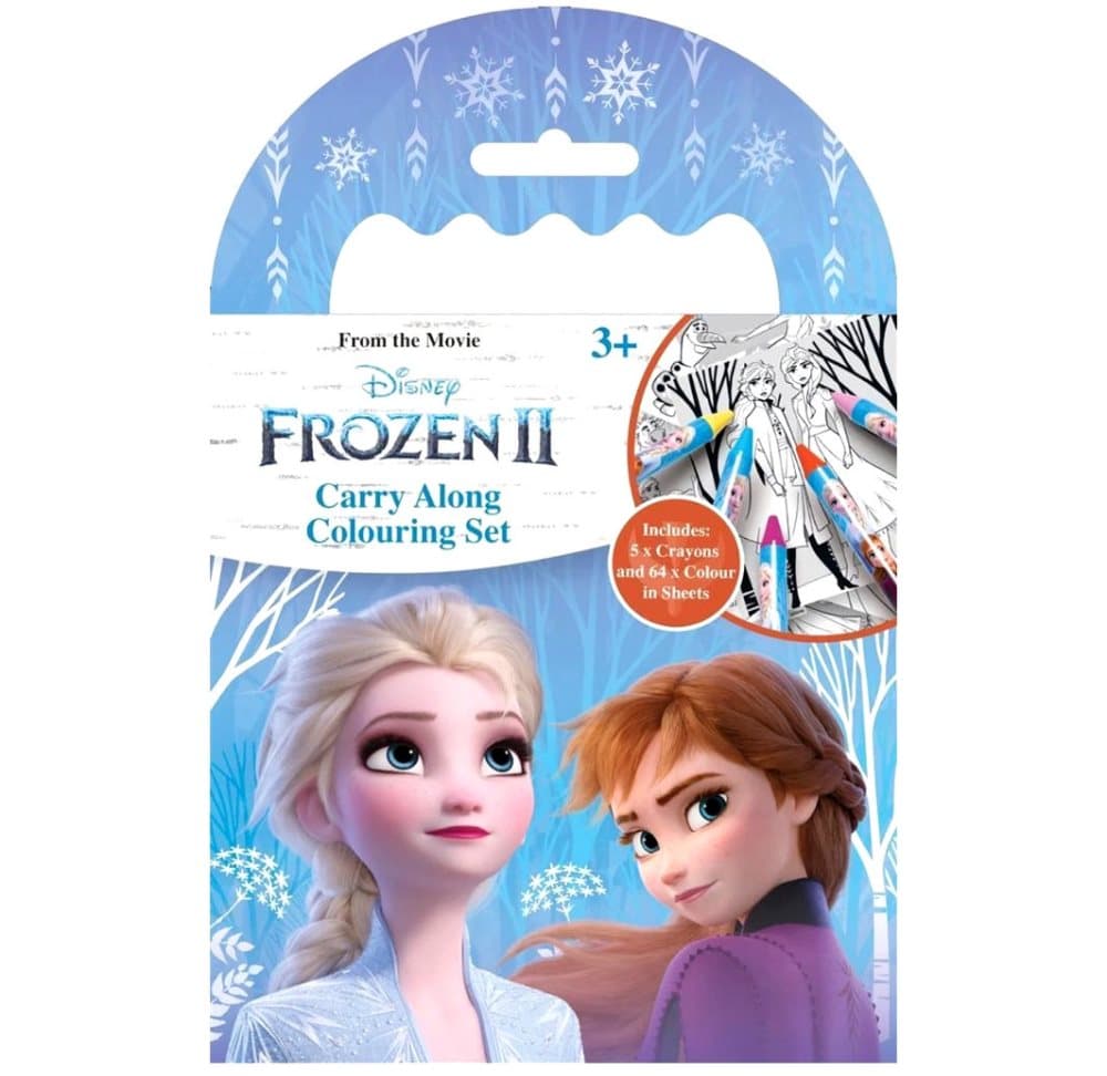 Disney Frozen 2 Carry Along Colouring Set