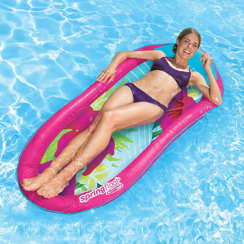 Swimways Oppustelig bademadras Floating Lounge Spring Float 175cm