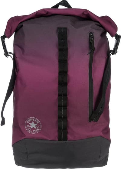 Converse Burgundy Gradient Rolltop Rygsæk Rygsæk Taske