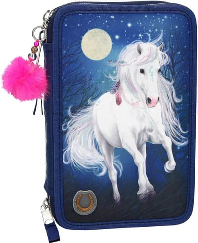 Miss Melody Light-UP Horse 43-delt Triple Pen Shrine Pennset Med LED