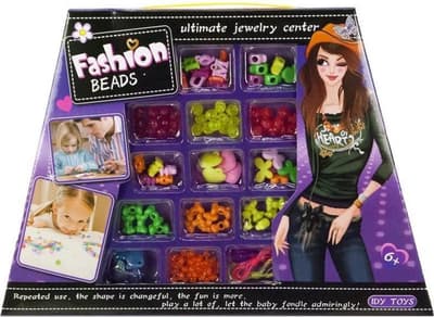Beads Playset Fashion 22x32cm Beads Mix