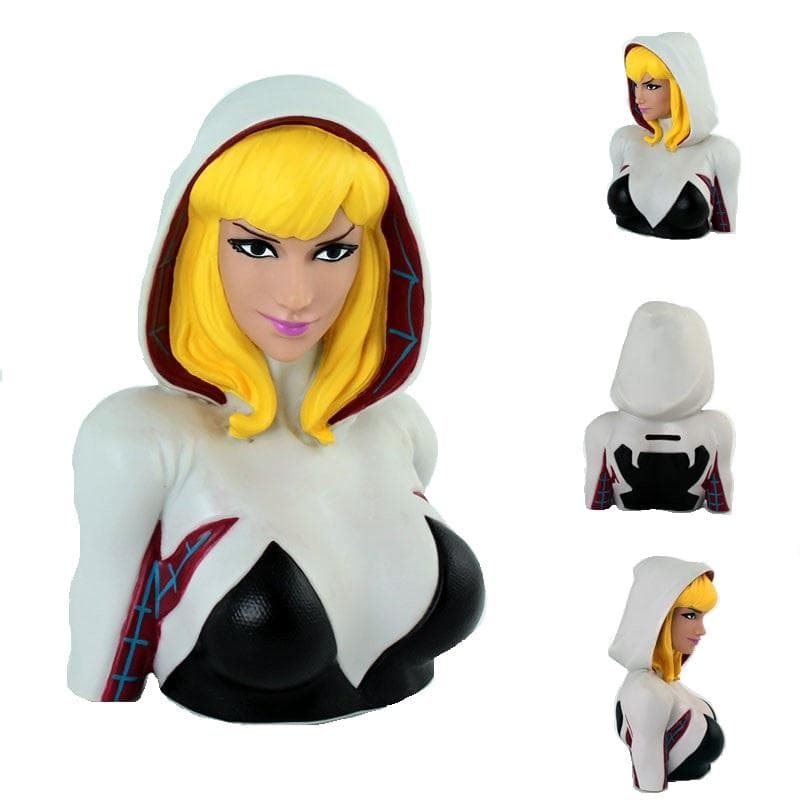 Marvel - Spider-Gwen Deluxe Bust Bank - Money Bank Piggy Bank