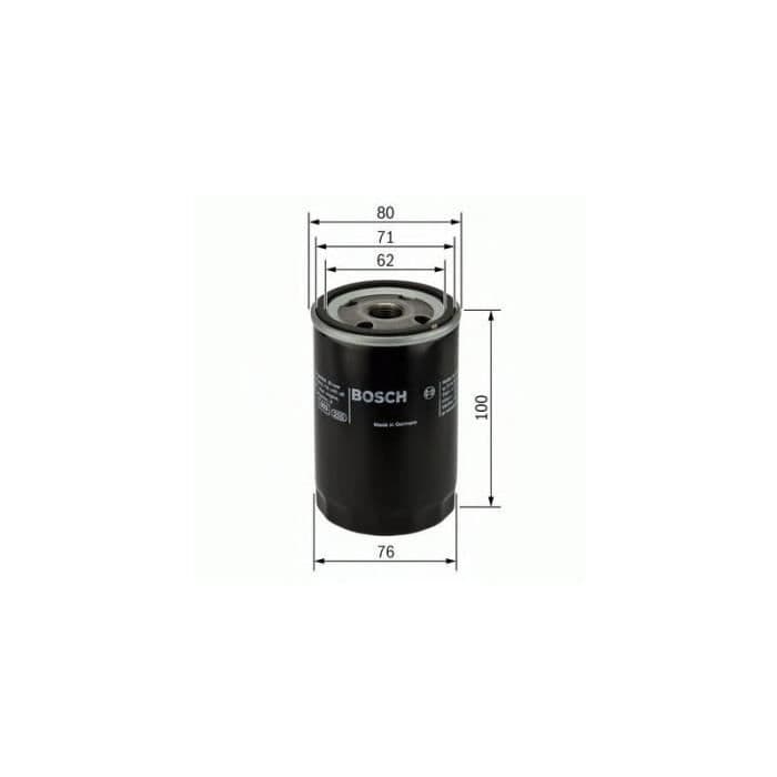 BOSCH Oliefilter 0451103352