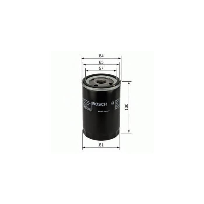BOSCH Oljefilter P2023 0986452023