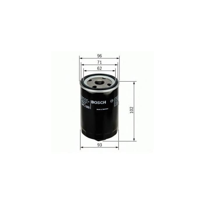 BOSCH Oljefilter 0451103289