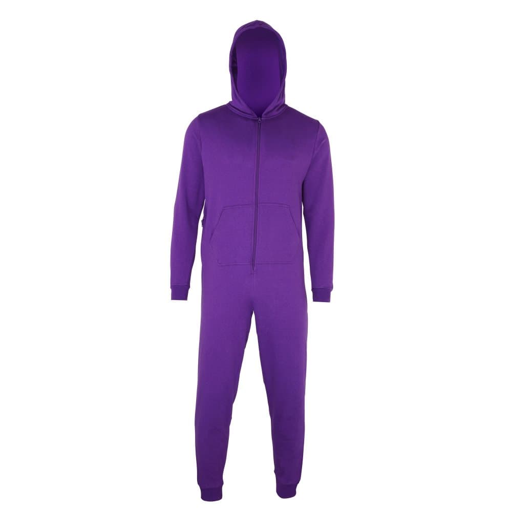 Comfy Co Childrens Unisex Plain All In One / Onesie