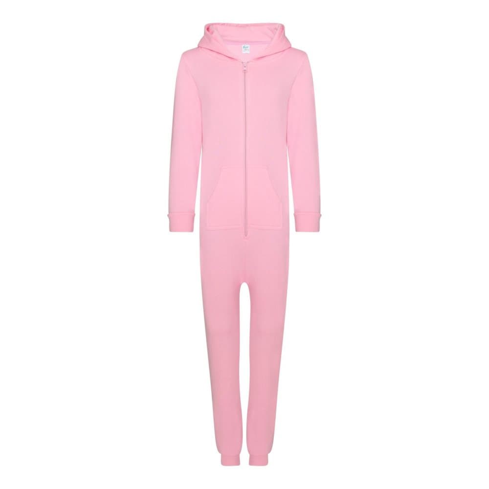Comfy Co Childrens Unisex Plain All In One / Onesie