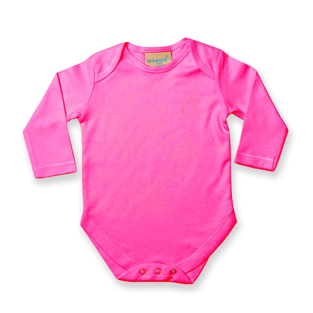 Larkwood Baby Unisex Long Sleeve Baby Bodysuit