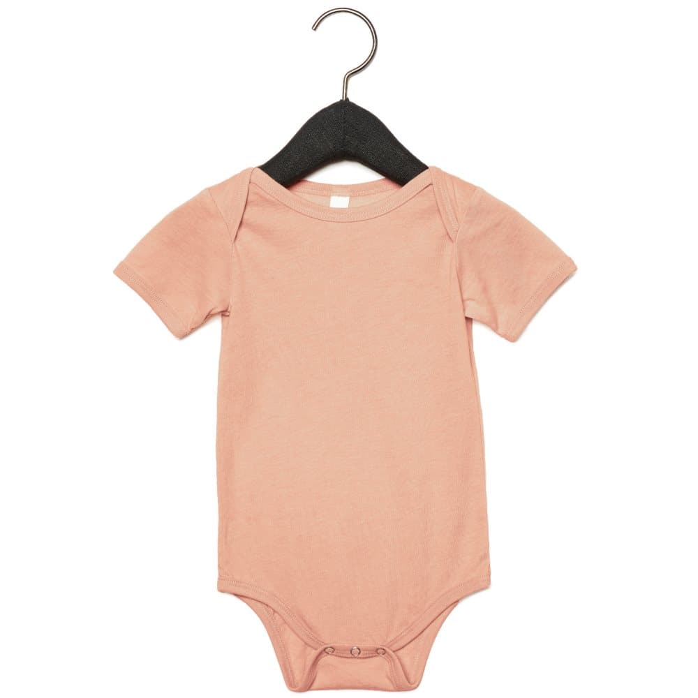 Bella + Canvas Unisex Baby Triblend Kortärmad Onesie
