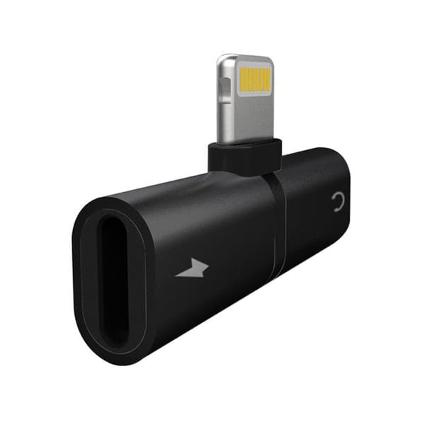 Lightning adapter for iPhone - Svart