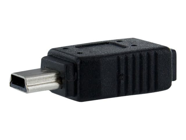 StarTech.com Micro USB to Mini USB 2.0 Adapter - Micro USB (f) to Mini USB (m) (UUSBMUSBFM) - USB-adapter - Micro-USB type B (hunn) til mini-USB type