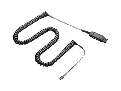 Poly HIC Adapter Cable for Avaya IP phones - Hodetelefonkabel - Quick Disconnect (hann) - for AVAYA 44XX, 46XX, 54XX, 56XX; Definity 6416; one-X Quic