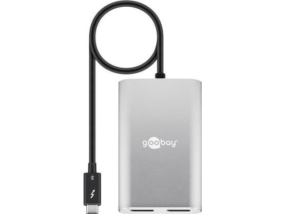 Goobay Thunderbolt 3 (USB-C) to 2x DisplayPort 55226