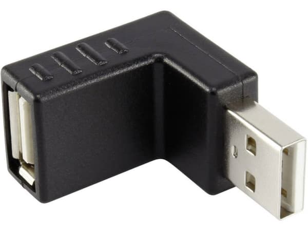 Renkforce USB 2.0 Adapter [1x USB 2.0 stik A - 1x USB 2.0 tilslutning A]