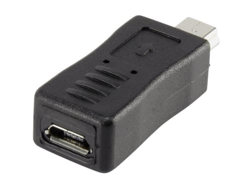 Bild av Renkforce USB 2.0 Adapter [1x USB 2.0 stik Mini-B - 1x USB 2.0 tilslutning Micro-B] rf-usba-08 forgyldte stik