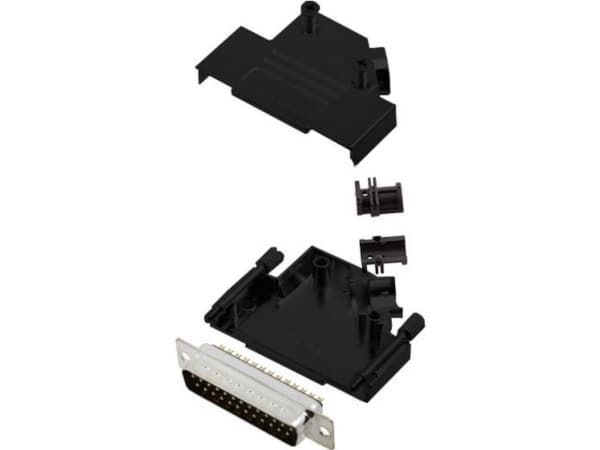 encitech D45ZK25-BK-DMP-K 6355-0103-23 D-SUB stiftliste-sæt 45 ° Poltal: 25 Loddekop 1 stk