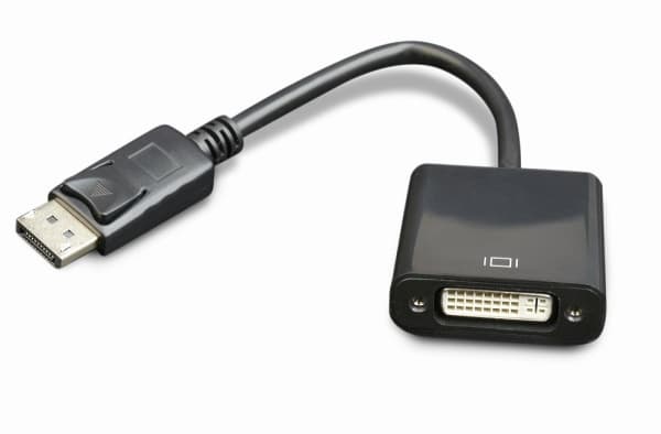 Gembird A-DPM-DVIF-002, DisplayPort, DVI, Hankjønn/hunkjønn, 0,1 m, Svart