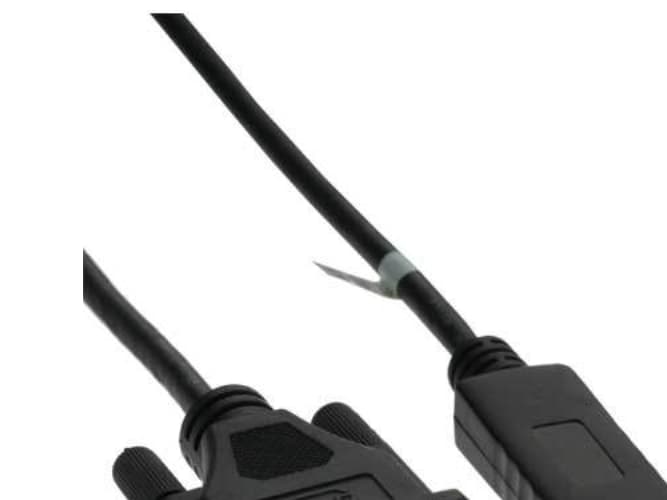InLine 17113, 3 m, DisplayPort, DVI-D, Hankjønn, Hankjønn, Svart