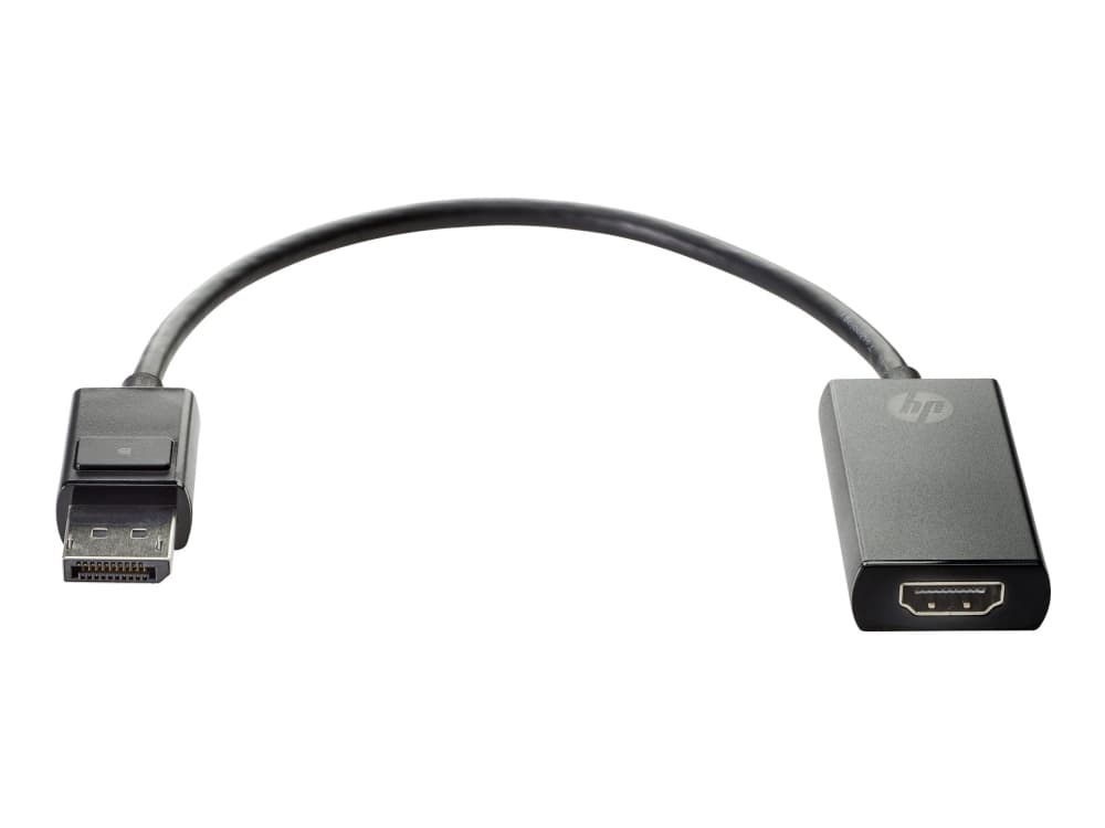 HP DisplayPort to HDMI 4K Adapter - Video adapter - DisplayPort (hann) til HDMI (hunn) - 4K-støtte - for HP 260 G4; Desktop Pro 300 G6; Elite Slice G