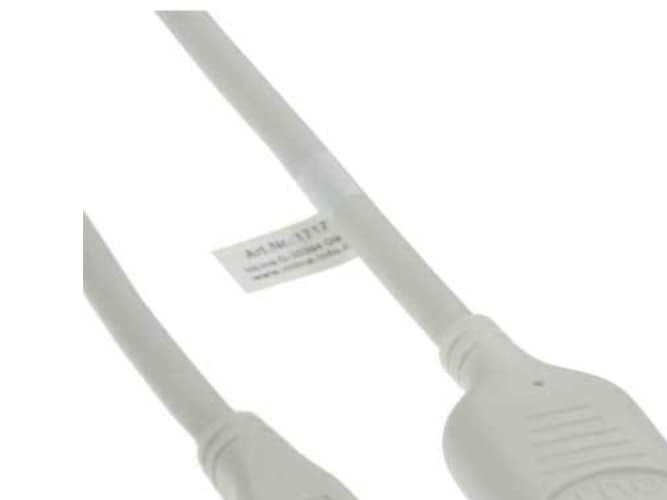 InLine 17175I, Mini DisplayPort, HDMI, Hane/Hane, 5 m, Vit