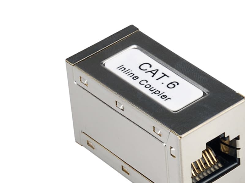 ROLINE RJ-45 Modular Coupler, RJ-45, RJ-45, Honkoppling/Honkoppling, Silver