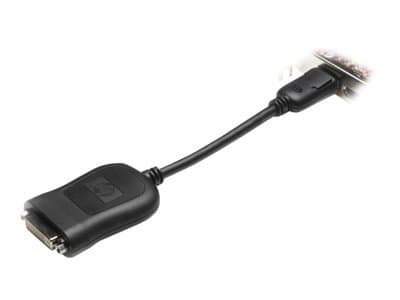 HP - DVI-adapter - DisplayPort (hann) til DVI-D (hunn) - svart - for Quadro FX 3800
