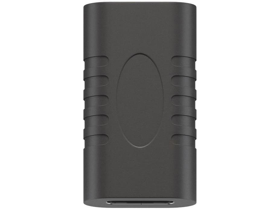 Microconnect USB3.1CFFADAPT, USB 3.1 C, USB 3.1 C, Hunkjønn/hunkjønn, Svart