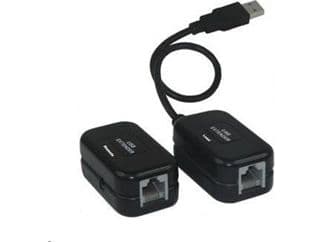 PremiumCord USB USB Adapter - RJ-45 Black (kuext2)