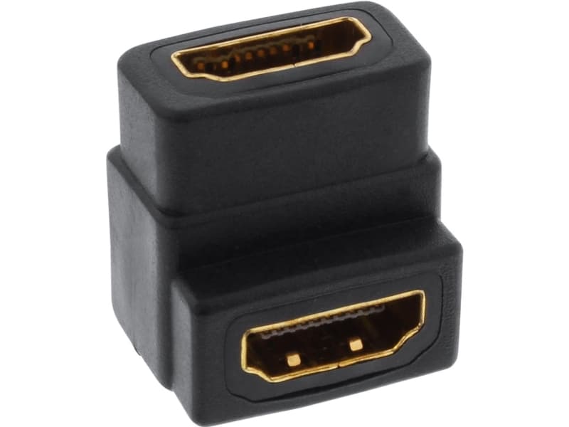 InLine HDMI/HDMI F/F, HDMI, HDMI, Hona/Hona, Svart