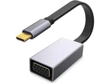 USB Platinet PLATINET MULTIMEDIA ADAPTER Type-C to VGA 1080 60Hz [44711]