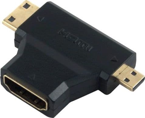 AV adapter PremiumCord PremiumCord Adaptér HDMI to mini HDMI type C and micro HDMI type D