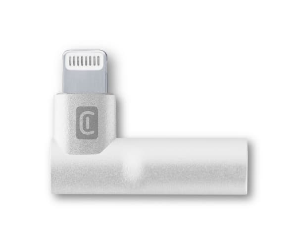 Vivanco MUSICENABLERLMFIW, Lightning, 3,5 mm, Hankjønn/hankjønn, Hvit