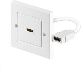 PremiumCord HDMI - HDMI, Hvit (kphdmz01)