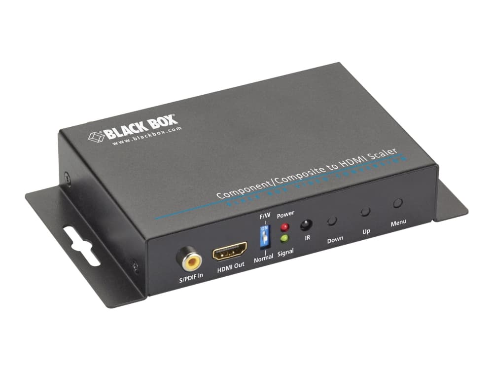 Black Box - Videokonverter - HDMI - komponentvideo, sammensatt video