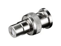 MicroConnect - Antenneadapter - RCA (hunn) til BNC (hann)