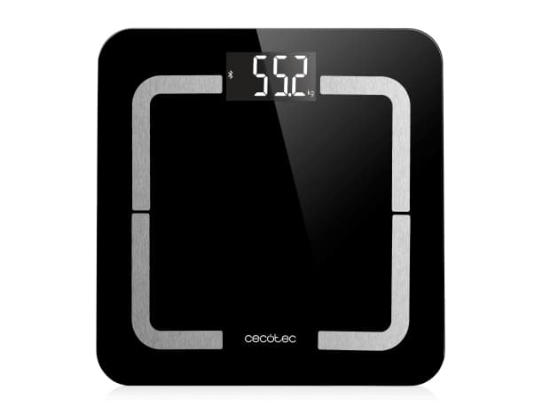 Cecotec 04090, Elektronisk personvåg, 180 kg, kg,lb, Torg, Svart, Glas