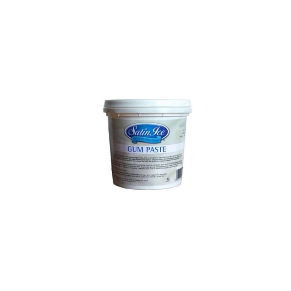 UTFÖRSÄLJNING - Satin Ice Gum Paste 1kg Vit White SI10295