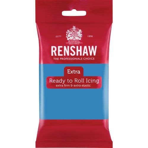 Renshaw Rolled Fondant Extra 250g -Turqoise